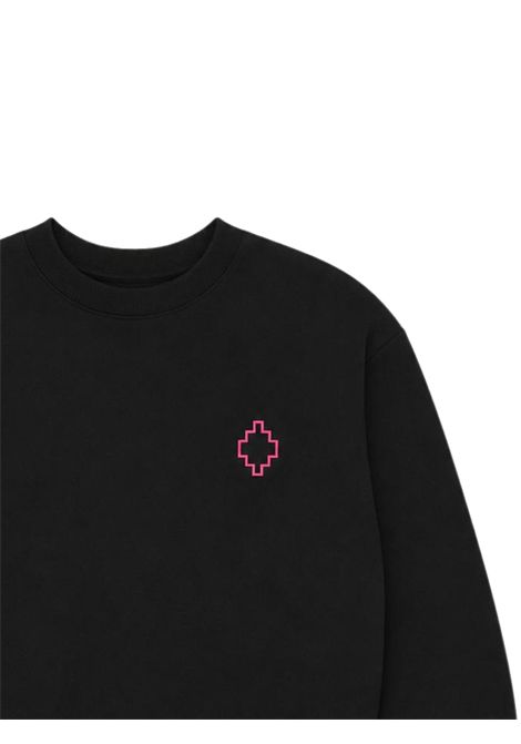 Felpa bambina nera in cotone MARCELO BURLON | JGSW096NERA